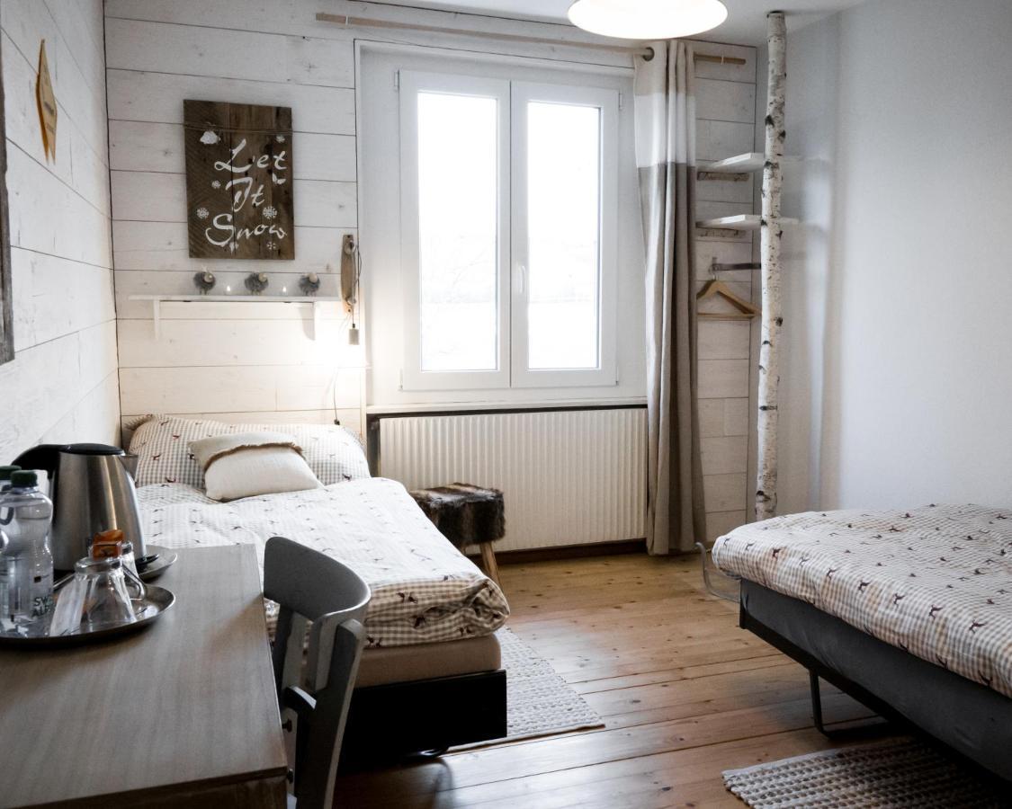 Ferienwohnung Vent_du_Nord Tramelan Exterior foto